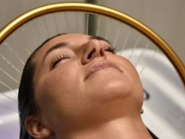 Head spa treatment at Dream Spa