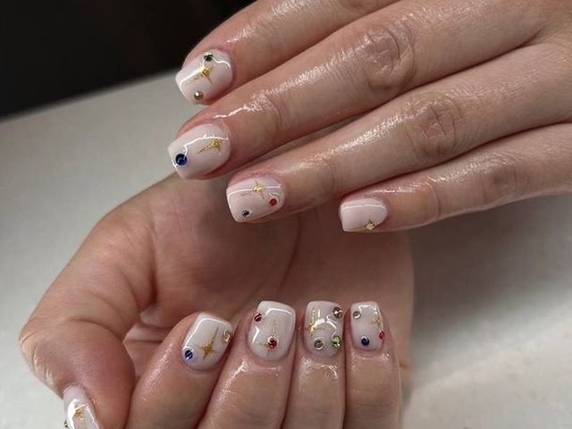 Custom nail art at Dream Spa