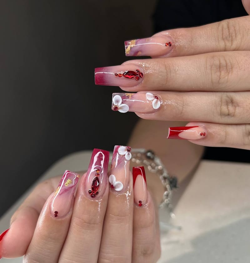 Nail design at Dream Spa Austin