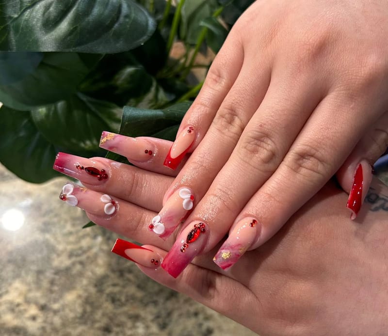 Nail design at Dream Spa Austin