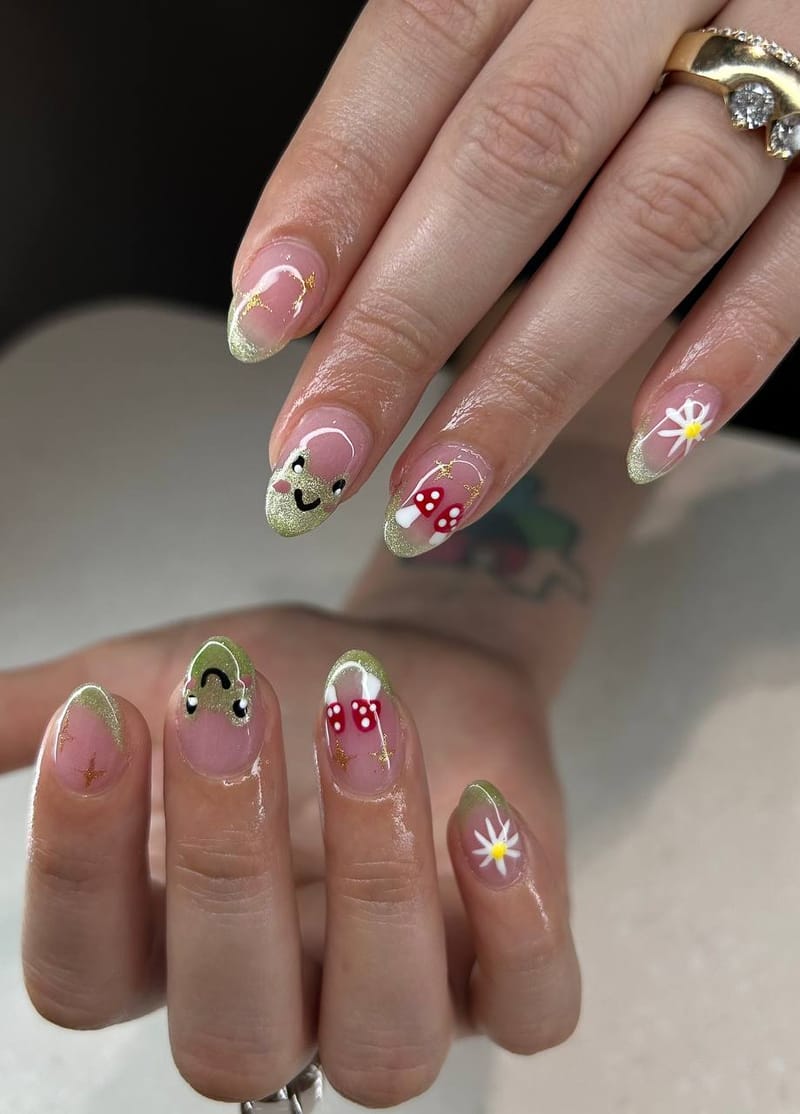 Nail design at Dream Spa Austin