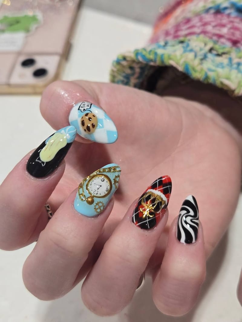 Nail design at Dream Spa Austin