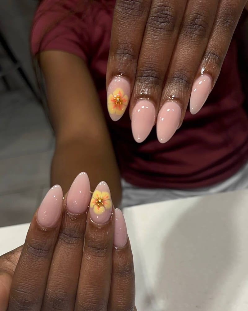 Nail design at Dream Spa Austin