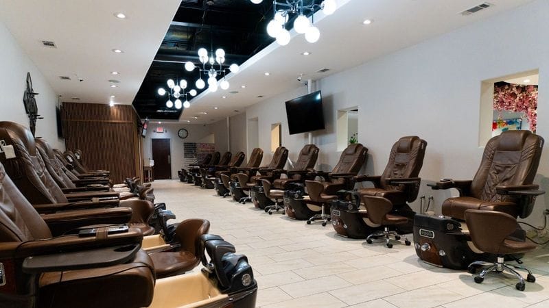 Dream Spa Austin pedicure area