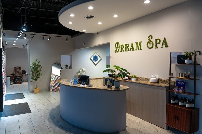 Dream Spa Austin reception area